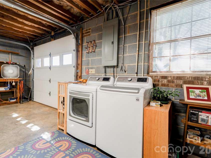 225 Hicks Hill Road, Lawndale, NC 28090.  MLS# CAR4430033, YatesRealty ID 53874. Basement - Laundry