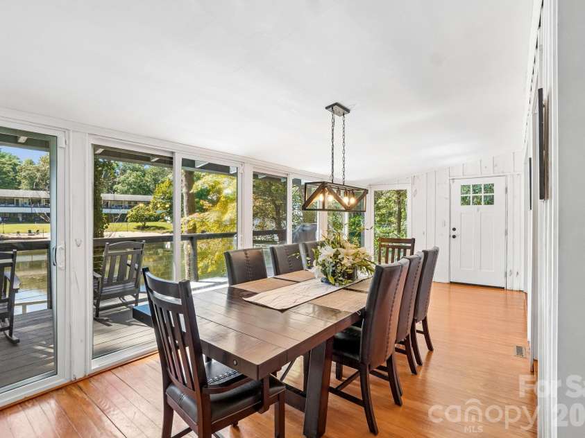 52 Lake Jordan Drive, Flat Rock, NC 28731.  MLS# CAR4425965, YatesRealty ID 53878. Dining Room
