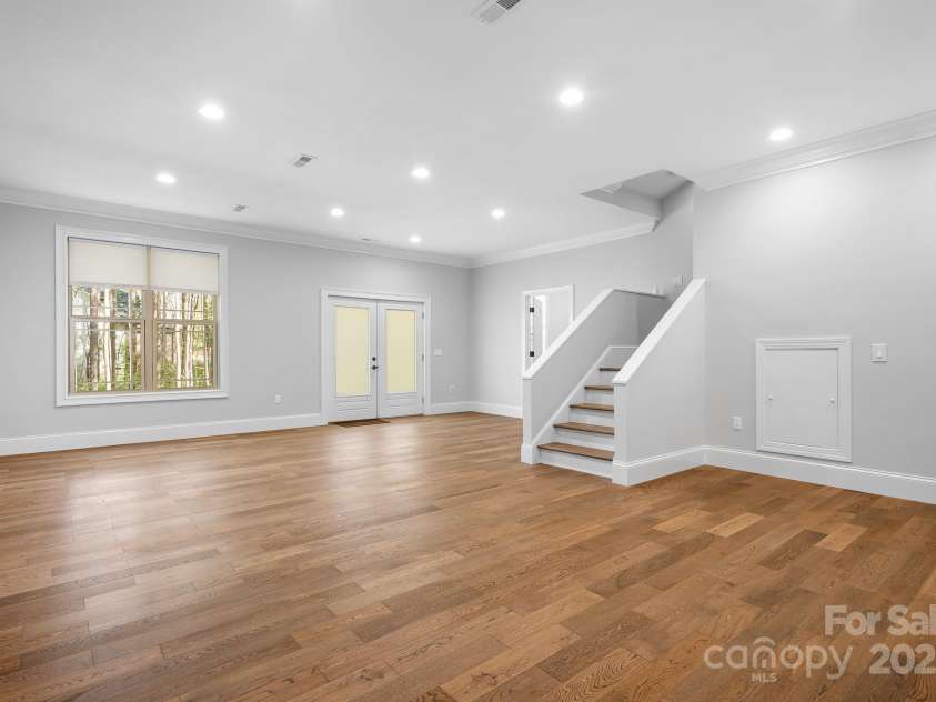 164 Crooked Branch Way, Troutman, NC 28166.  MLS# CAR4241614, YatesRealty ID 5388. Finished Daylight Basement