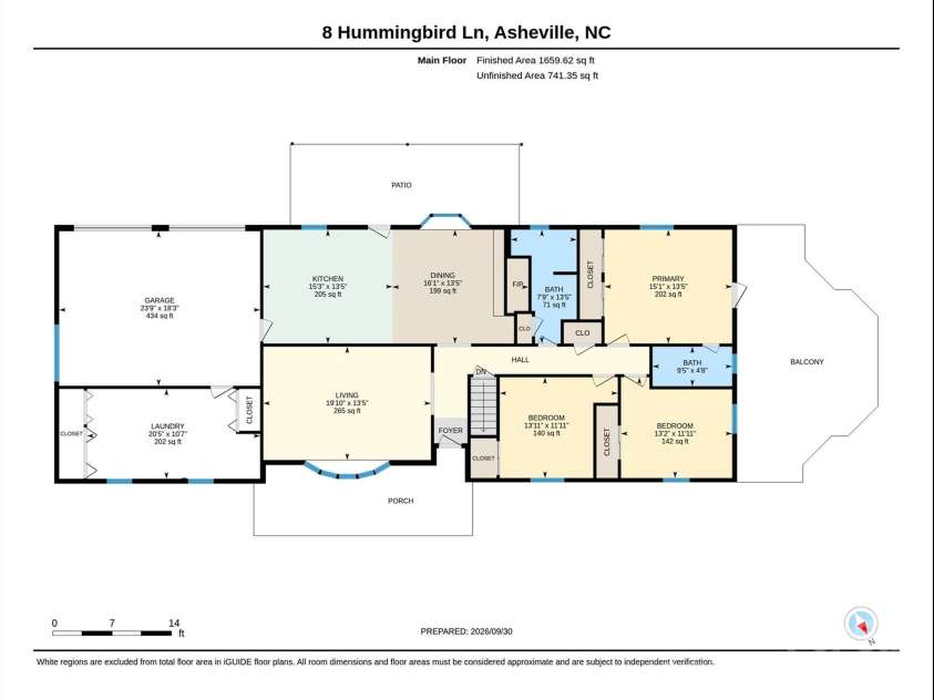 8 Hummingbird Lane, Asheville, NC 28806.  MLS# CAR4424287, YatesRealty ID 53884. 