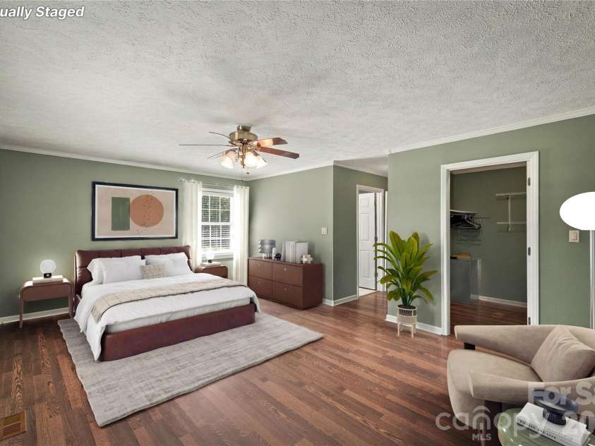 1229 Birch Drive, Morganton, NC 28655.  MLS# CAR4423329, YatesRealty ID 53892. *virtually staged*