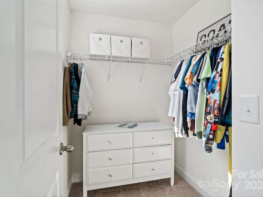 416 Clemson Tree Lane, Lake Wylie, SC 29710.  MLS# CAR4223424, YatesRealty ID 5391. Bedroom #3 CLOSET