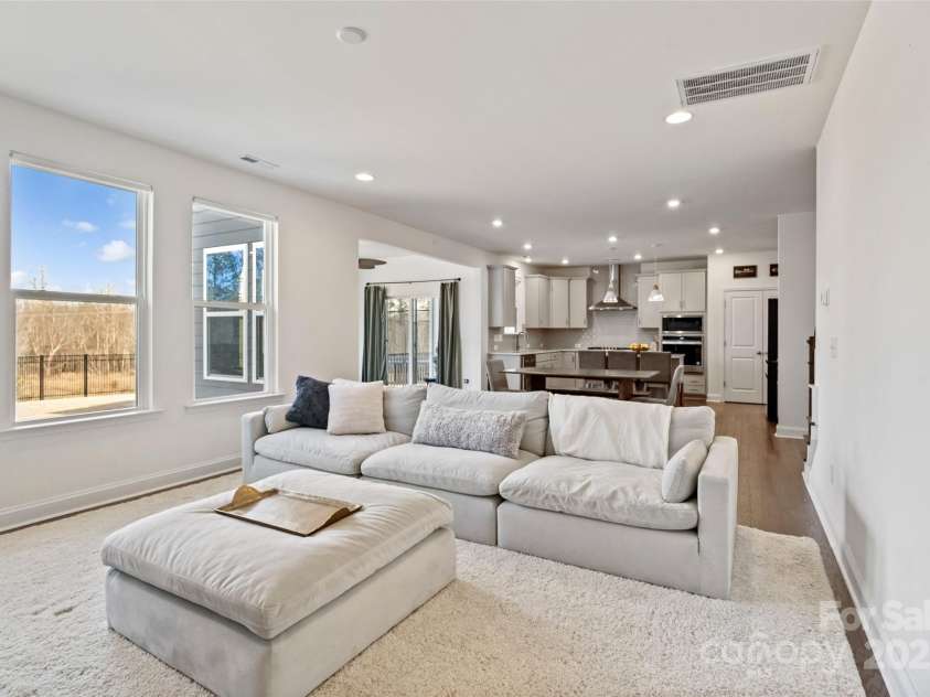 416 Clemson Tree Lane, Lake Wylie, SC 29710.  MLS# CAR4223424, YatesRealty ID 5391. Living room with fireplace