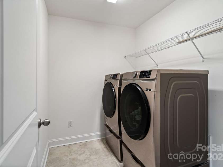 416 Clemson Tree Lane, Lake Wylie, SC 29710.  MLS# CAR4223424, YatesRealty ID 5391. Upstairs laundry room
