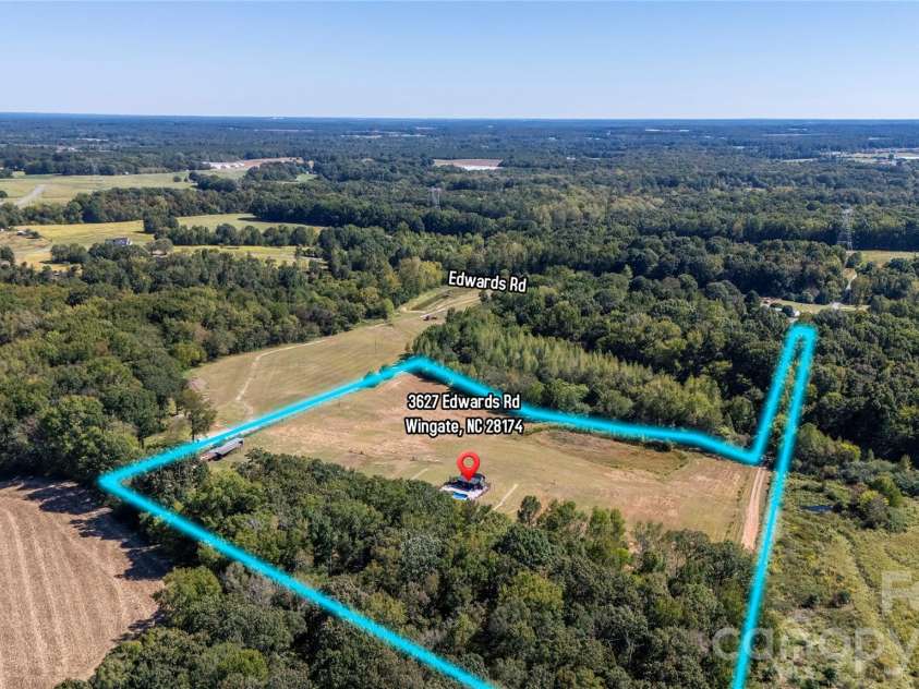 3627 Edwards Road, Wingate, NC 28174.  MLS# CAR4427215, YatesRealty ID 53920. 