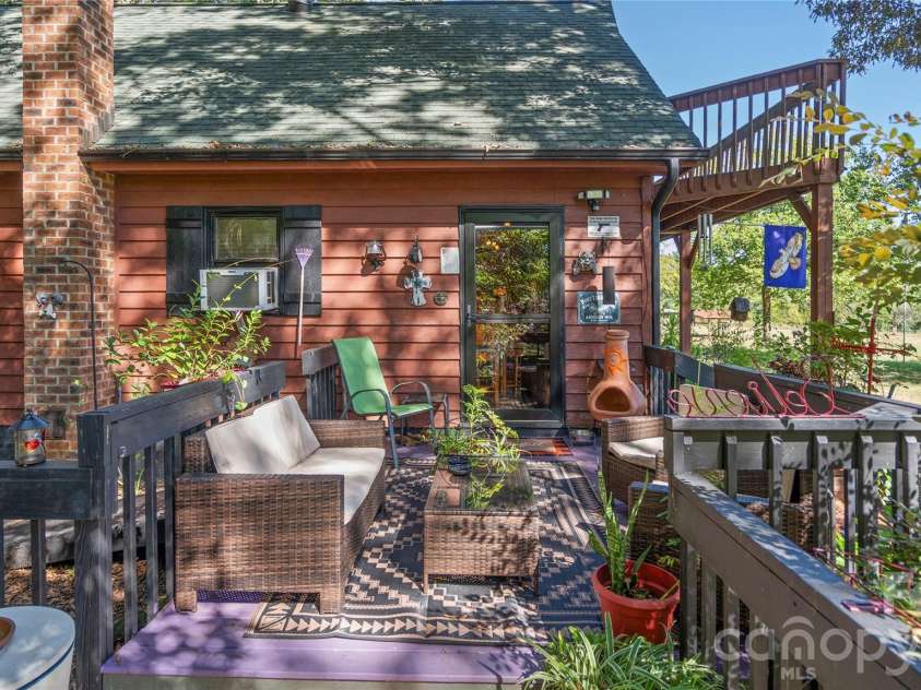 3627 Edwards Road, Wingate, NC 28174.  MLS# CAR4427215, YatesRealty ID 53920. Beautiful deck