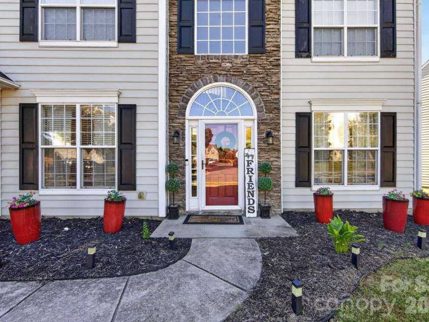 10536 Adlin Avenue, Charlotte, NC 28262.  MLS# CAR4429740, YatesRealty ID 53922. Nice stone accent adds character to the home