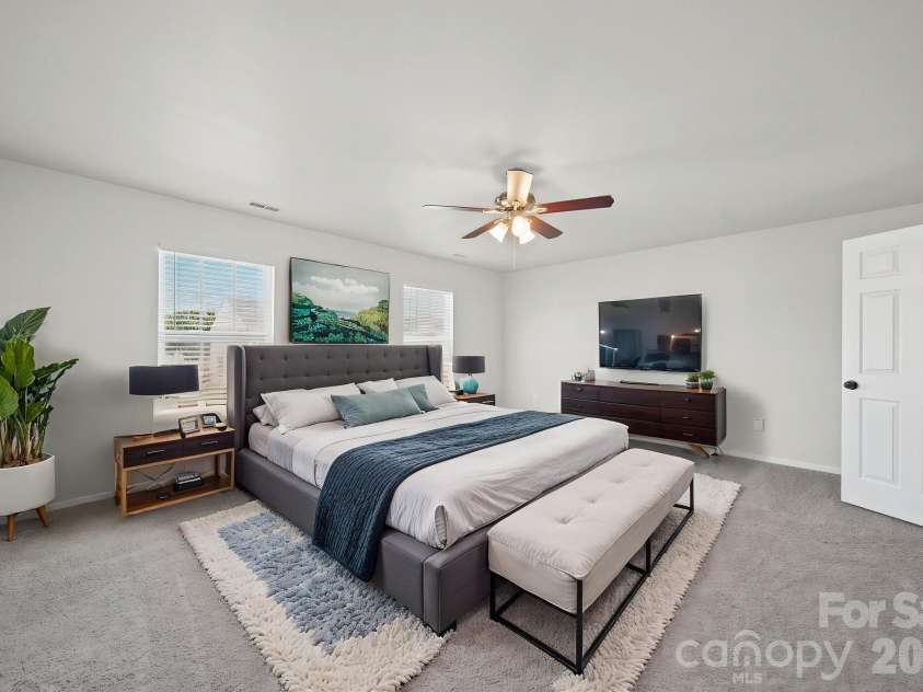 1820 Rustic Barn Drive, Huntersville, NC 28078.  MLS# CAR4428883, YatesRealty ID 53926. Primary Bedroom - Virtually Staged