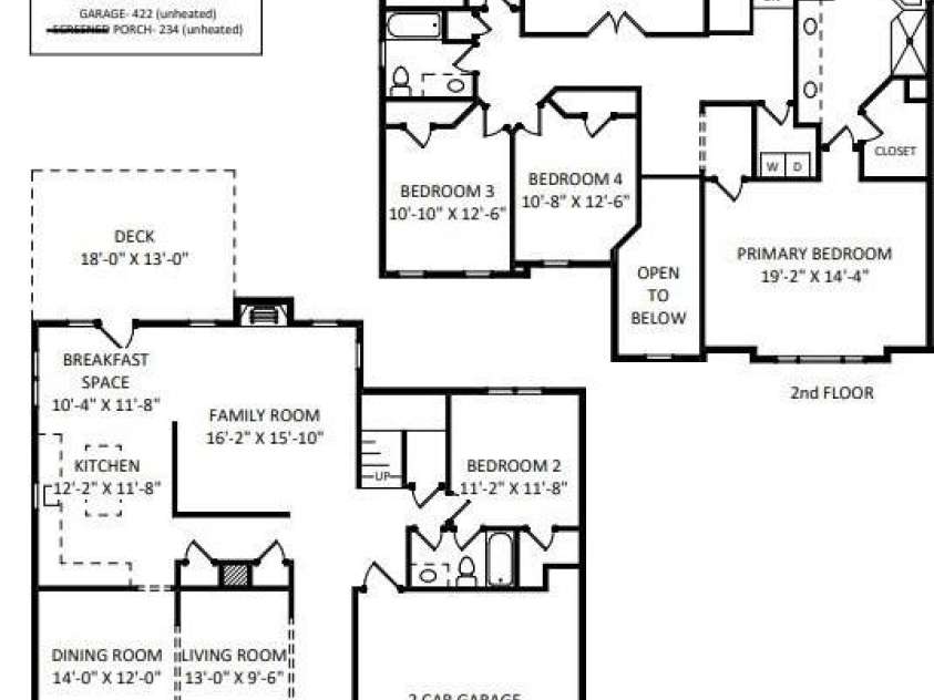 8128 Madrigal Court, Waxhaw, NC 28173.  MLS# CAR4429672, YatesRealty ID 53943. Floorplan 8128 Madrigal Ct