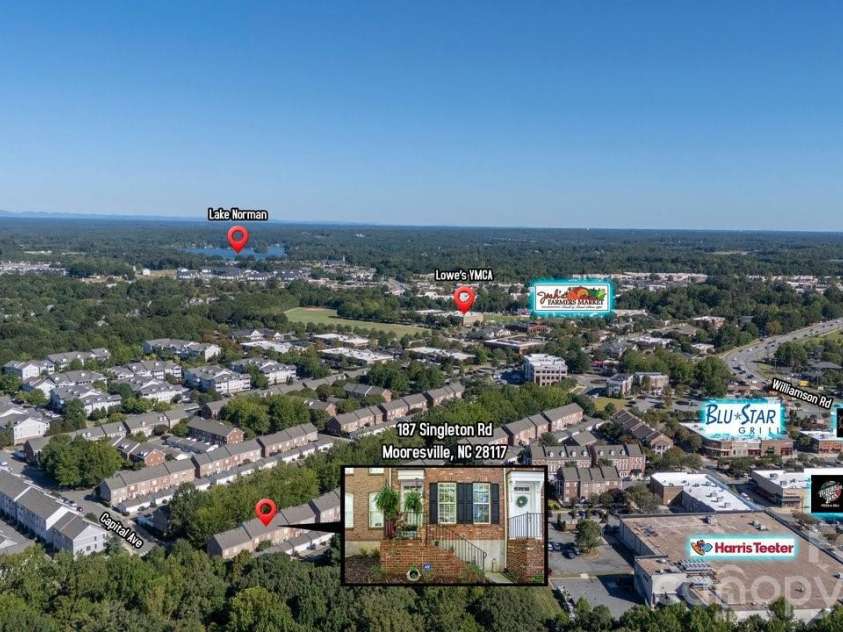 187 Singleton Road, Mooresville, NC 28117.  MLS# CAR4429061, YatesRealty ID 53955. 