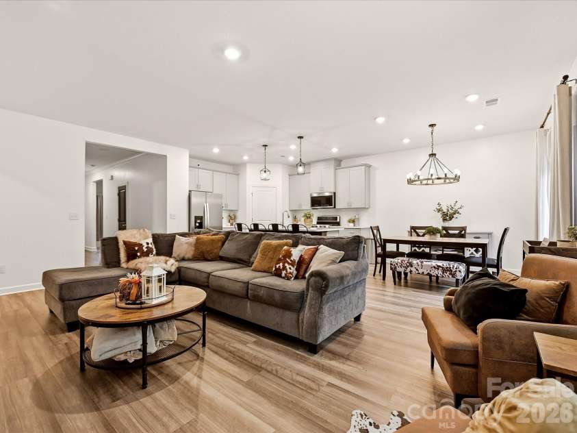 7715 Porrera Street, Charlotte, NC 28214.  MLS# CAR4428468, YatesRealty ID 53964. Open Floor Plan