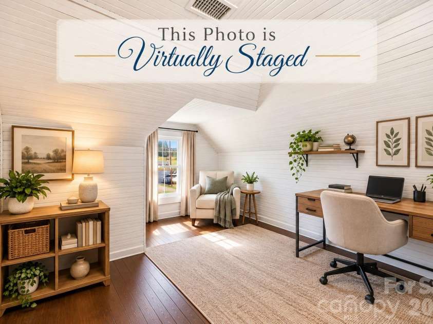 322 Main Street, Maiden, NC 28650.  MLS# CAR4427918, YatesRealty ID 53966. Flex space virtually staged
