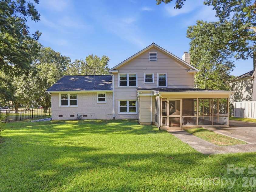 4235 Blalock Avenue, Charlotte, NC 28210.  MLS# CAR4426840, YatesRealty ID 53977. Rear View