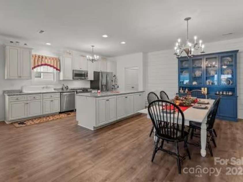 420 Spring Arbor Avenue, Salisbury, NC 28146.  MLS# CAR4237149, YatesRealty ID 5398. Kitchen and Dining