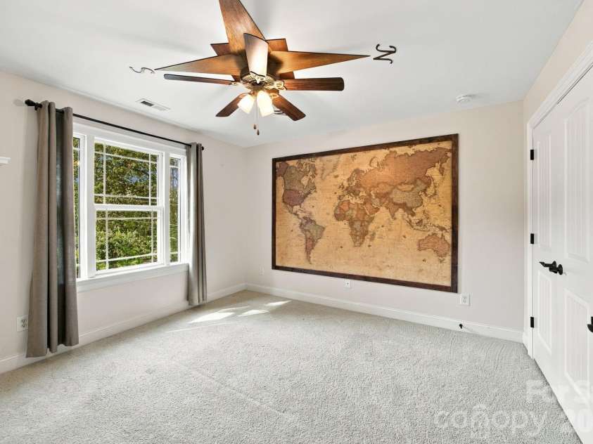 7481 Brotherton Road, Denver, NC 28037.  MLS# CAR4427523, YatesRealty ID 53983. Upper level bedroom