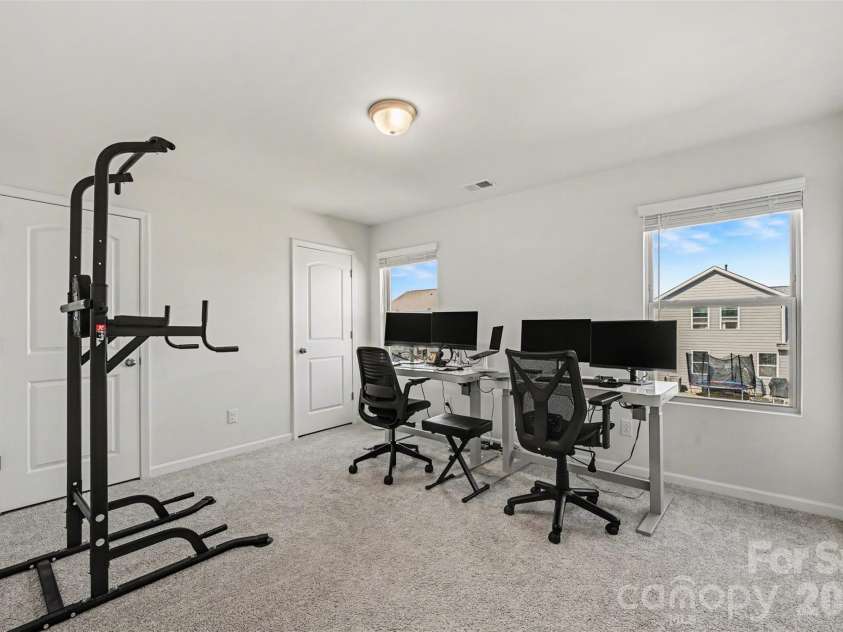 1311 Tollcross Road, Indian Trail, NC 28079.  MLS# CAR4350661, YatesRealty ID 5399. 2nd floor bedroom #4
