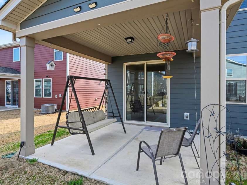 1311 Tollcross Road, Indian Trail, NC 28079.  MLS# CAR4350661, YatesRealty ID 5399. Covered patio