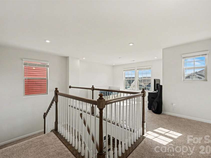 1311 Tollcross Road, Indian Trail, NC 28079.  MLS# CAR4350661, YatesRealty ID 5399. Upstairs flex space loft area