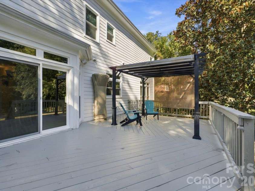 178 Cove Creek Loop, Mooresville, NC 28117.  MLS# CAR4424968, YatesRealty ID 53992. New deck September 2026 with fresh paint