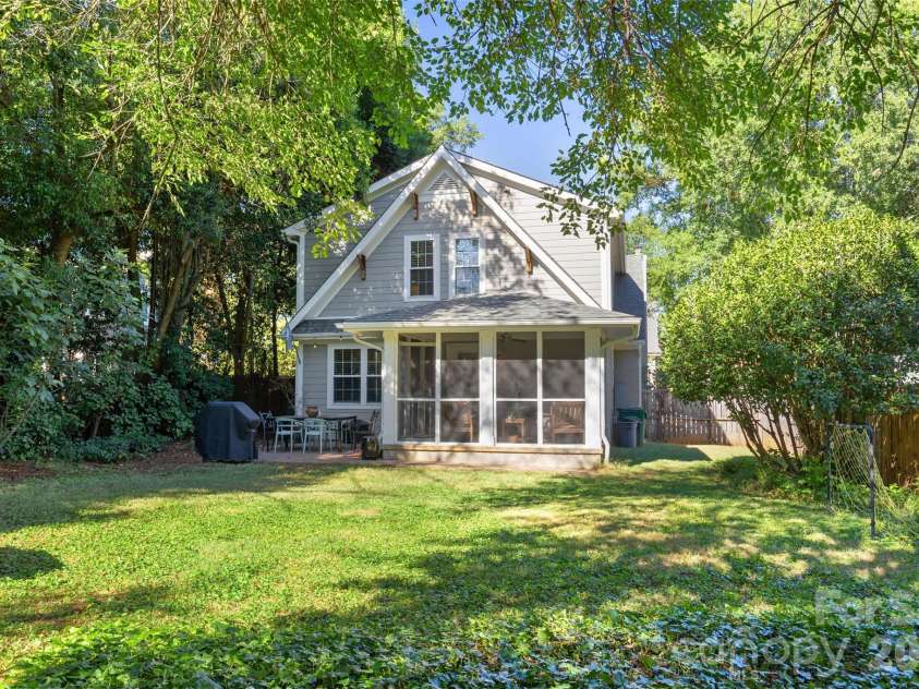 2608 Shenandoah Avenue, Charlotte, NC 28205.  MLS# CAR4423935, YatesRealty ID 54000. Back Exterior