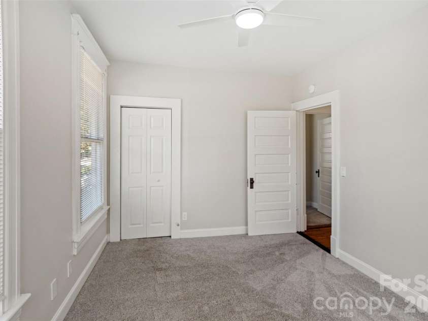 233 Marion Street, Rock Hill, SC 29730.  MLS# CAR4415460, YatesRealty ID 54008. Ceiling fan, closet + natural light