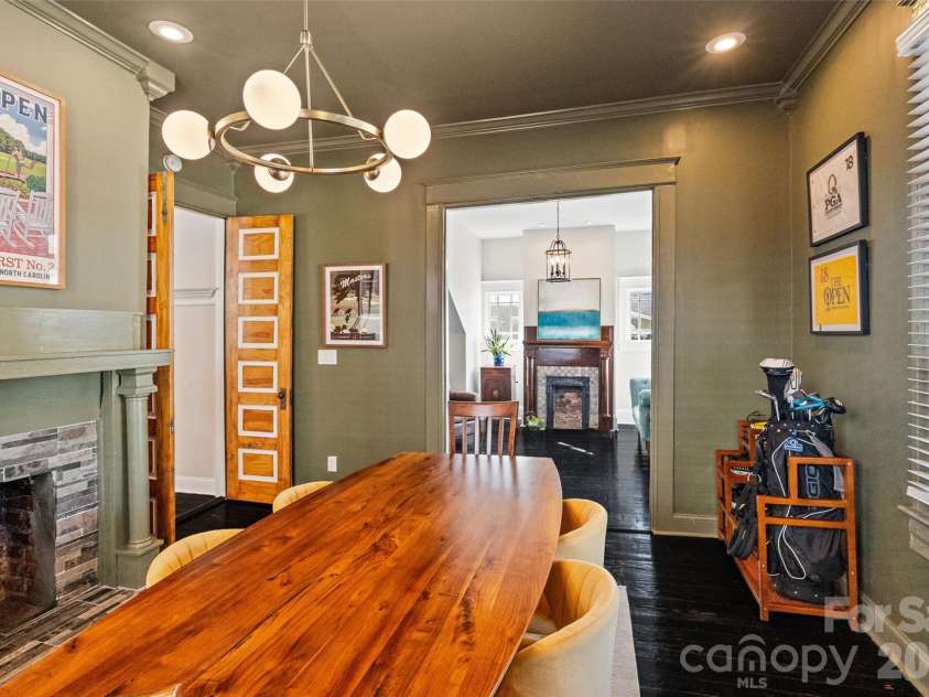 233 Marion Street, Rock Hill, SC 29730.  MLS# CAR4415460, YatesRealty ID 54008. Note the handsome double doors leading to the living room