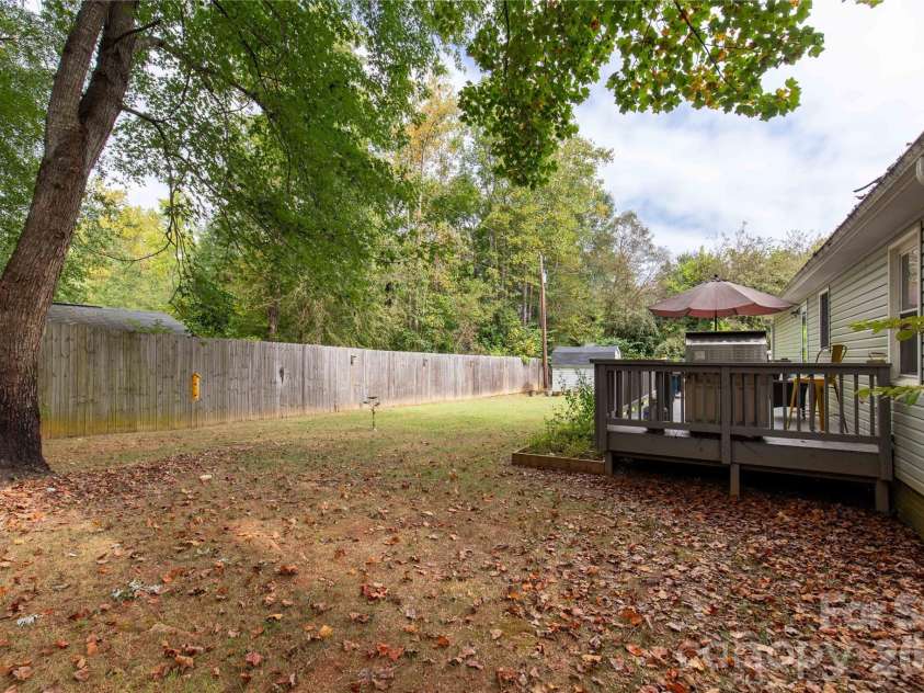 1154 Birchwood Drive, Clover, SC 29710.  MLS# CAR4425698, YatesRealty ID 54009. Backyard View