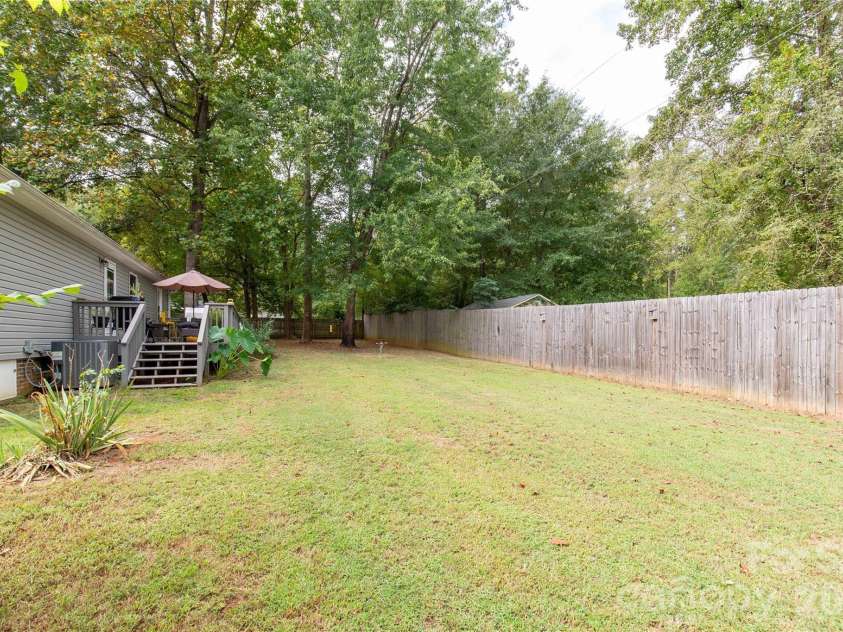 1154 Birchwood Drive, Clover, SC 29710.  MLS# CAR4425698, YatesRealty ID 54009. Flat private backyard
