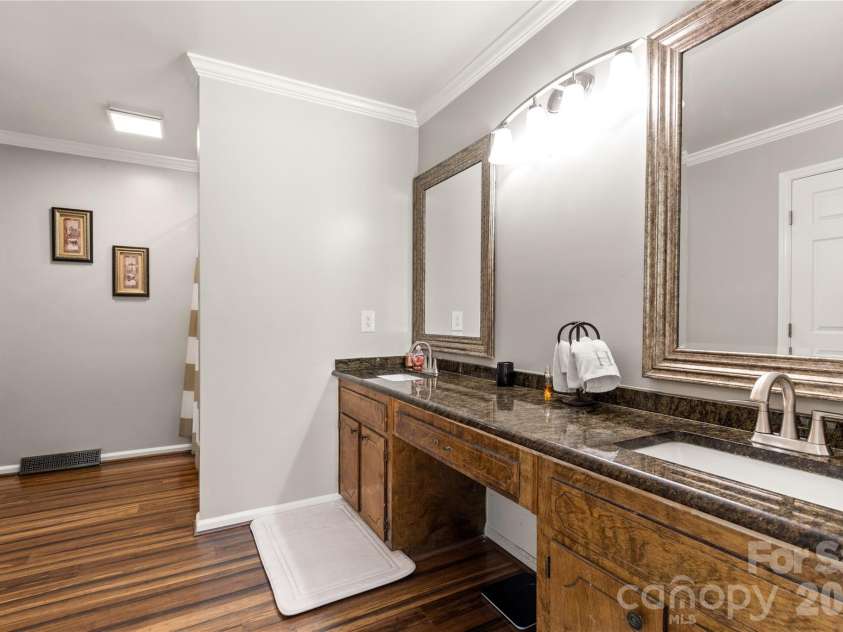 1154 Birchwood Drive, Clover, SC 29710.  MLS# CAR4425698, YatesRealty ID 54009. Primary Bath w double vanity
