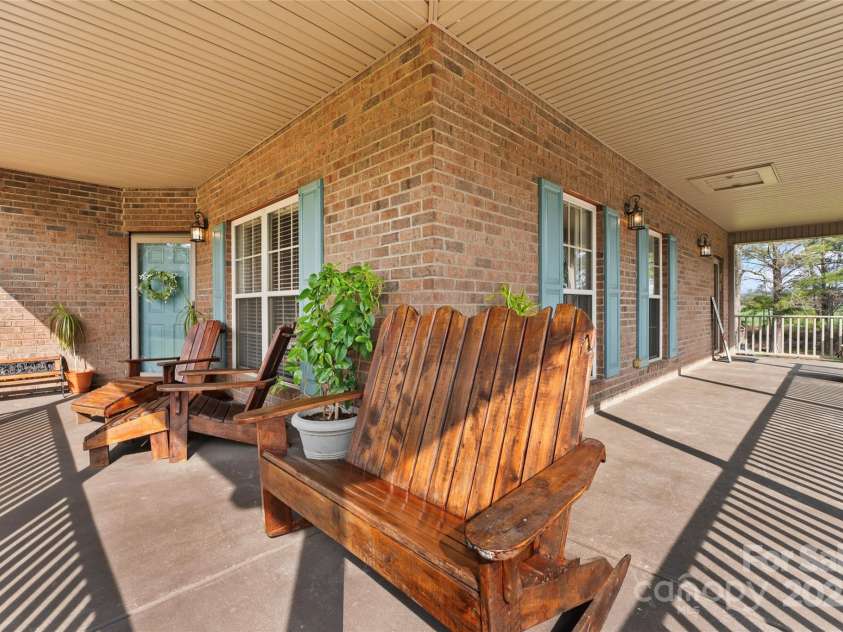 158 White Road, Wadesboro, NC 28170.  MLS# CAR4207343, YatesRealty ID 5401. Large front porch