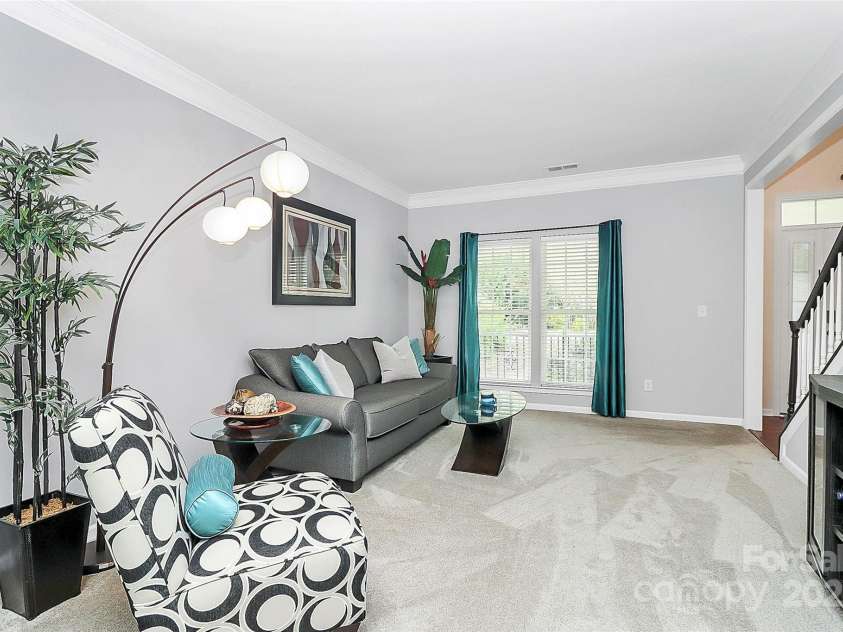 4086 Buckingham Drive, Fort Mill, SC 29707.  MLS# CAR4243764, YatesRealty ID 5404. 2nd view of the living room