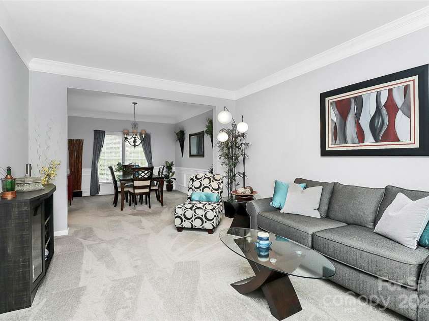 4086 Buckingham Drive, Fort Mill, SC 29707.  MLS# CAR4243764, YatesRealty ID 5404. Formal living room and dining room carpets replaced in 2023