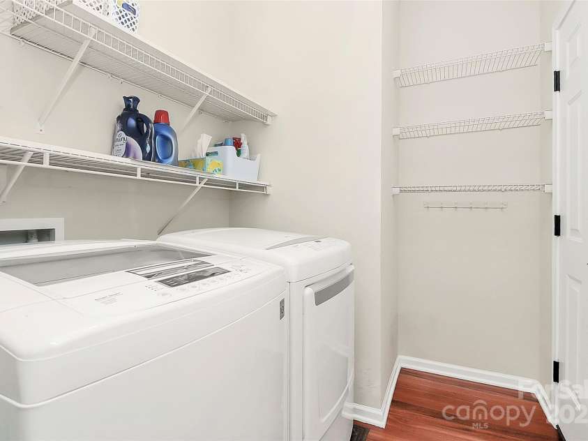 4086 Buckingham Drive, Fort Mill, SC 29707.  MLS# CAR4243764, YatesRealty ID 5404. Mudroom with laundry hook ups and door to the 2 car attached garage