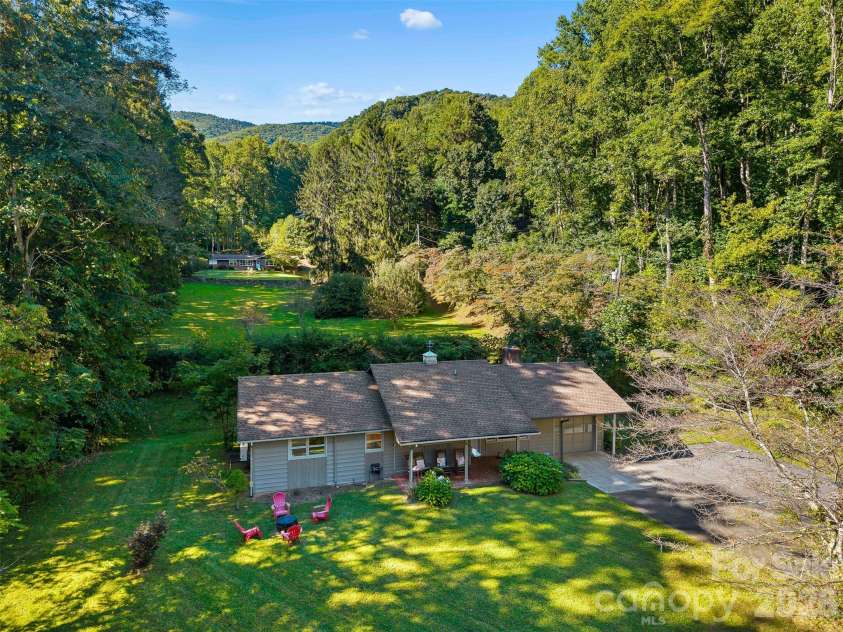 537 Winchester Creek Road, Waynesville, NC 28786.  MLS# CAR4429547, YatesRealty ID 54045. 