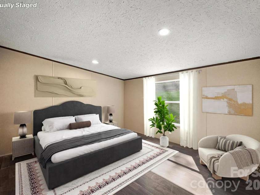 3065 Joshua Trail, Lenoir, NC 28645.  MLS# CAR4426454, YatesRealty ID 54048. Primary Bedroom virtually staged.