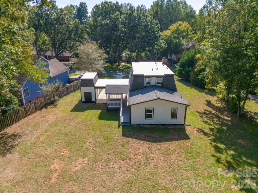 10111 Withers Road, Charlotte, NC 28278.  MLS# CAR4429841, YatesRealty ID 54055. Back of Home