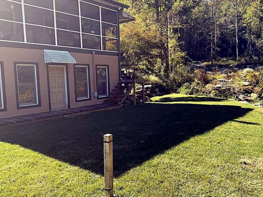 67 Alan Retreat Road, Hendersonville, NC 28792.  MLS# CAR4430107, YatesRealty ID 54061. Back view