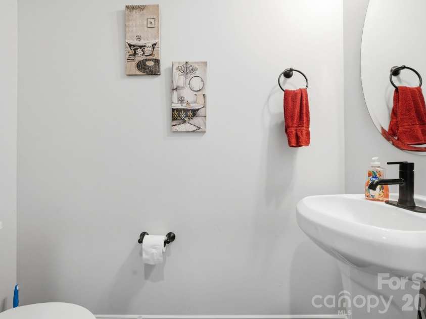6100 White Store Pageland Road, Marshville, NC 28103.  MLS# CAR4429595, YatesRealty ID 54077. Powder Room on Main Level