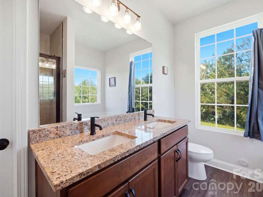6100 White Store Pageland Road, Marshville, NC 28103.  MLS# CAR4429595, YatesRealty ID 54077. Primary Bathroom with double vanity