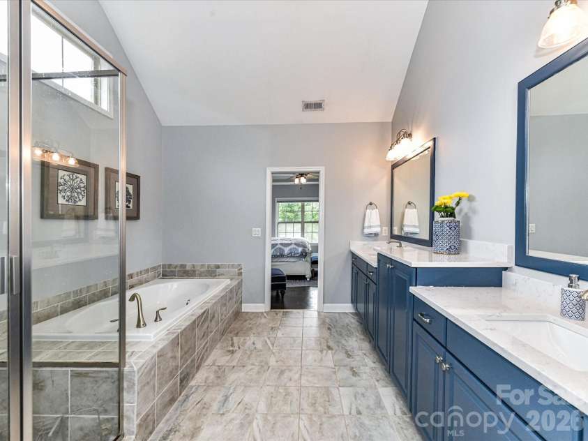 16056 Reynolds Drive, Indian Land, SC 29707.  MLS# CAR4423520, YatesRealty ID 54082. Primary Bathroom Suite