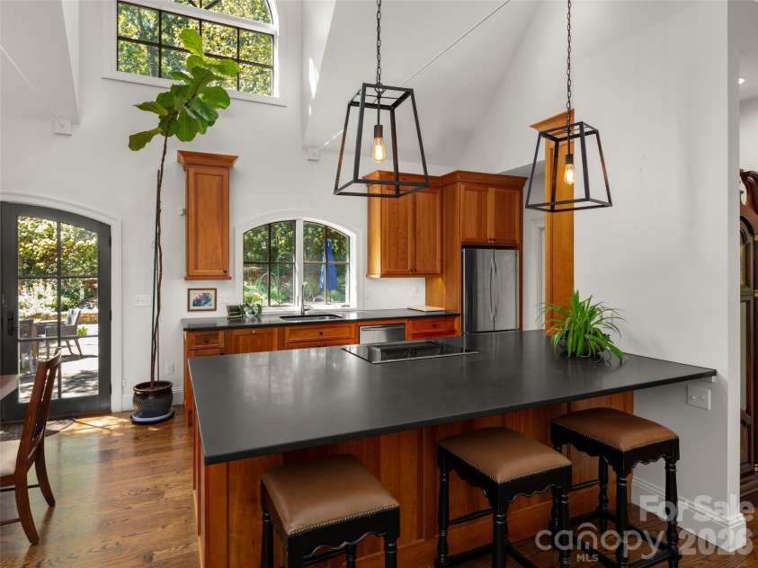 89 Emmas Grove Road, Fletcher, NC 28732.  MLS# CAR4430360, YatesRealty ID 54088. Kitchen Island and Kitchen