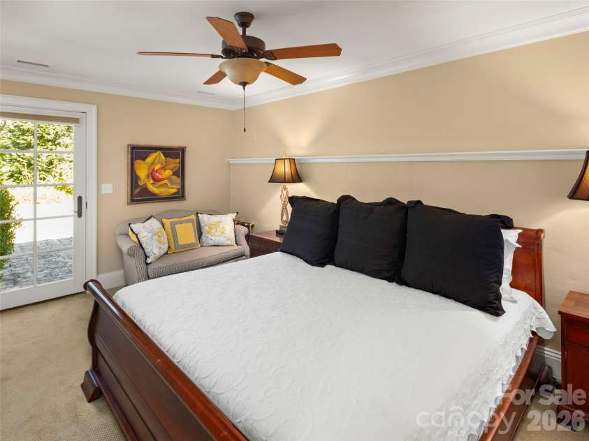 89 Emmas Grove Road, Fletcher, NC 28732.  MLS# CAR4430360, YatesRealty ID 54088. Lower Level Guest Room 2