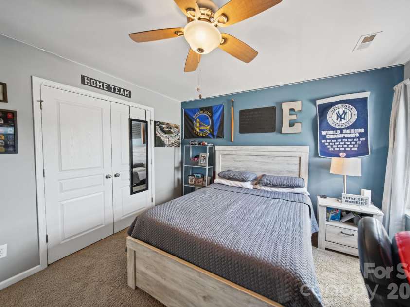 3604 Grovecreek Pond Drive, Concord, NC 28027.  MLS# CAR4428204, YatesRealty ID 54089. Bedroom 2