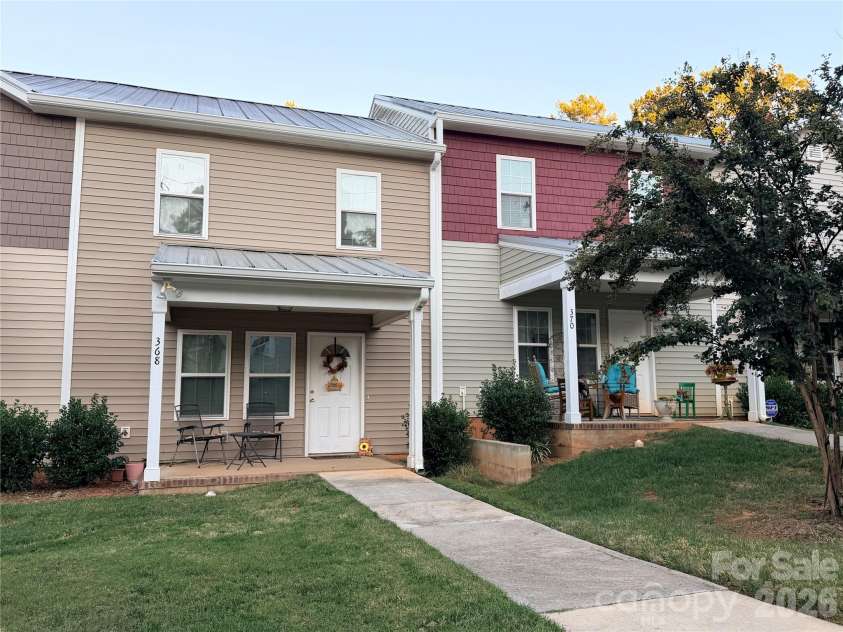 368 Mills Avenue, Mooresville, NC 28115.  MLS# CAR4416647, YatesRealty ID 54106. Welcoming front exterior
