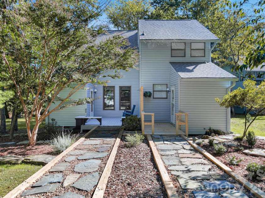33 Lakeside Villas Drive, Brevard, NC 28712.  MLS# CAR4428174, YatesRealty ID 54107. Unit on the Left
