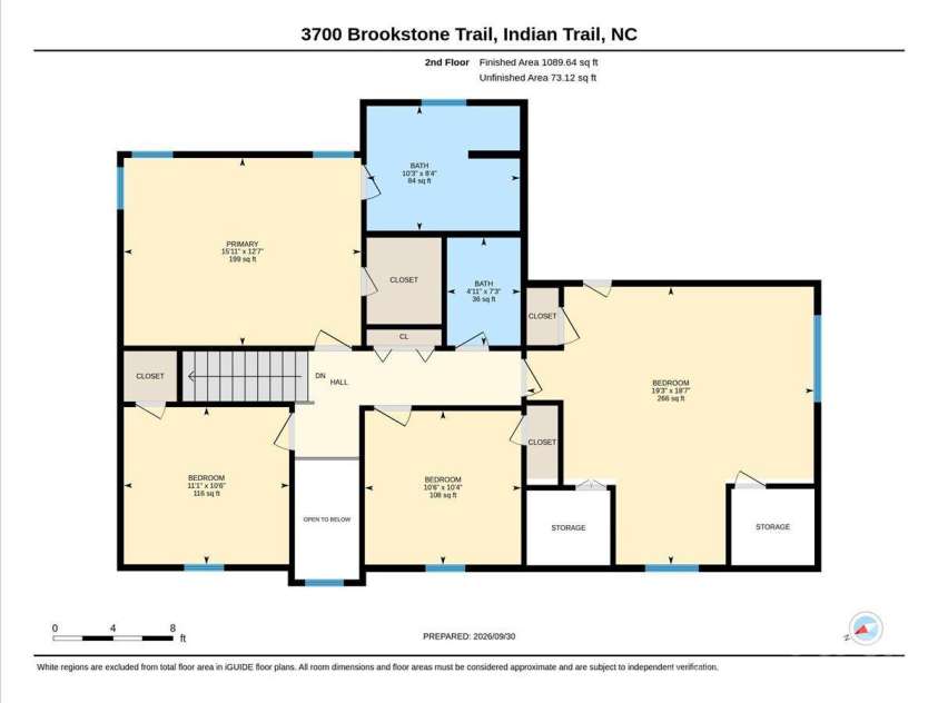 3700 Brookstone Trail, Indian Trail, NC 28079.  MLS# CAR4429220, YatesRealty ID 54123. 