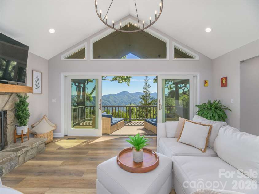 465 Leatherwood Road, Maggie Valley, NC 28751.  MLS# CAR4430446, YatesRealty ID 54136. 