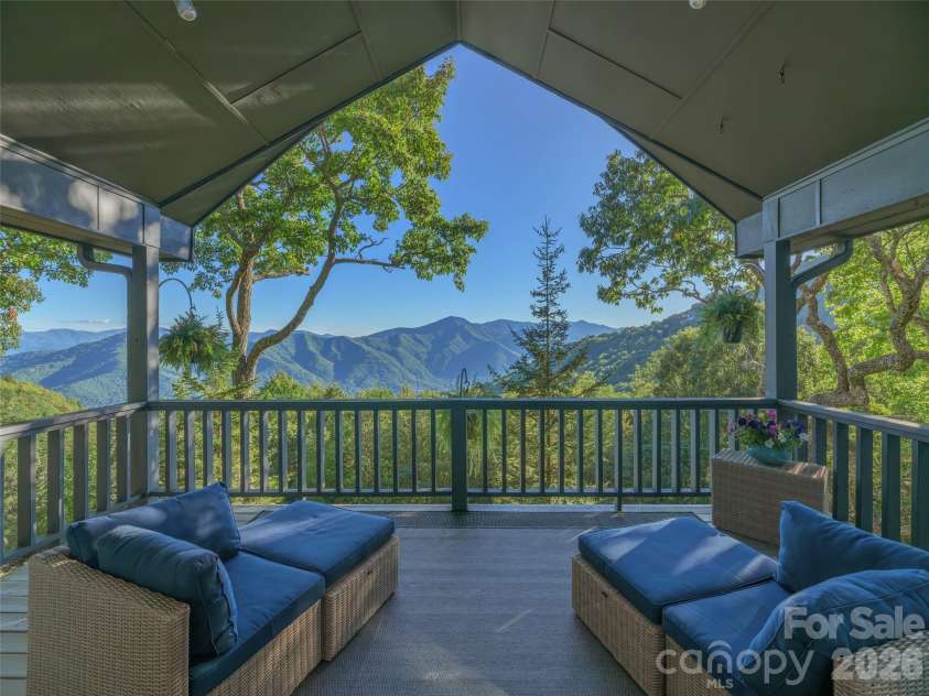 465 Leatherwood Road, Maggie Valley, NC 28751.  MLS# CAR4430446, YatesRealty ID 54136. Amazing outdoor spaces
