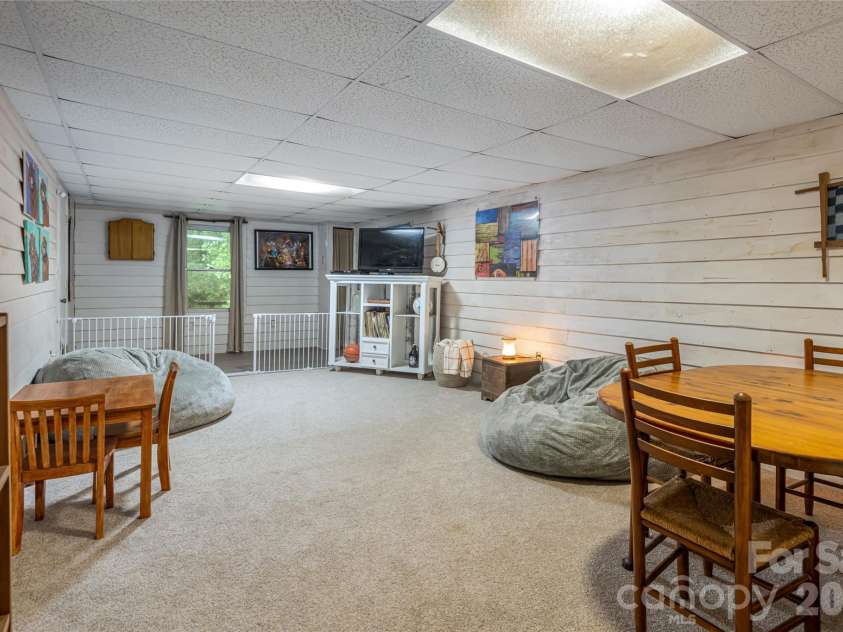 19 Forge Drive, Mills River, NC 28759.  MLS# CAR4429305, YatesRealty ID 54159. Finished Basement with Many Possibilities
