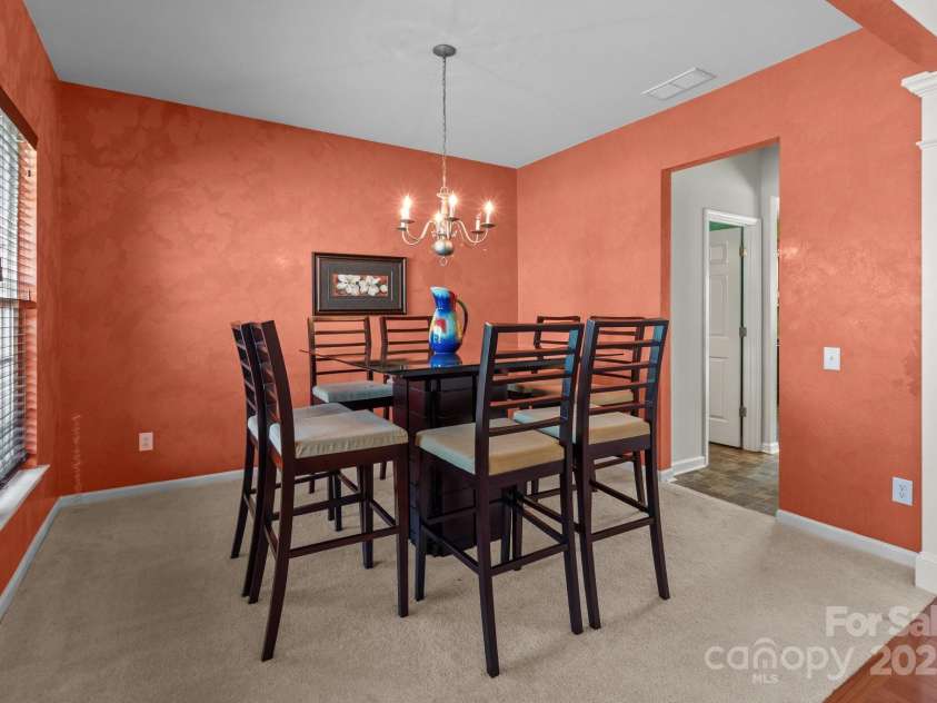 2319 Arbor Vista Drive, Charlotte, NC 28262.  MLS# CAR4240928, YatesRealty ID 5420. Dining room